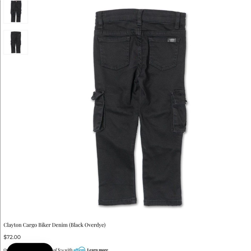 Boys cargo pants - Picture 2 of 2
